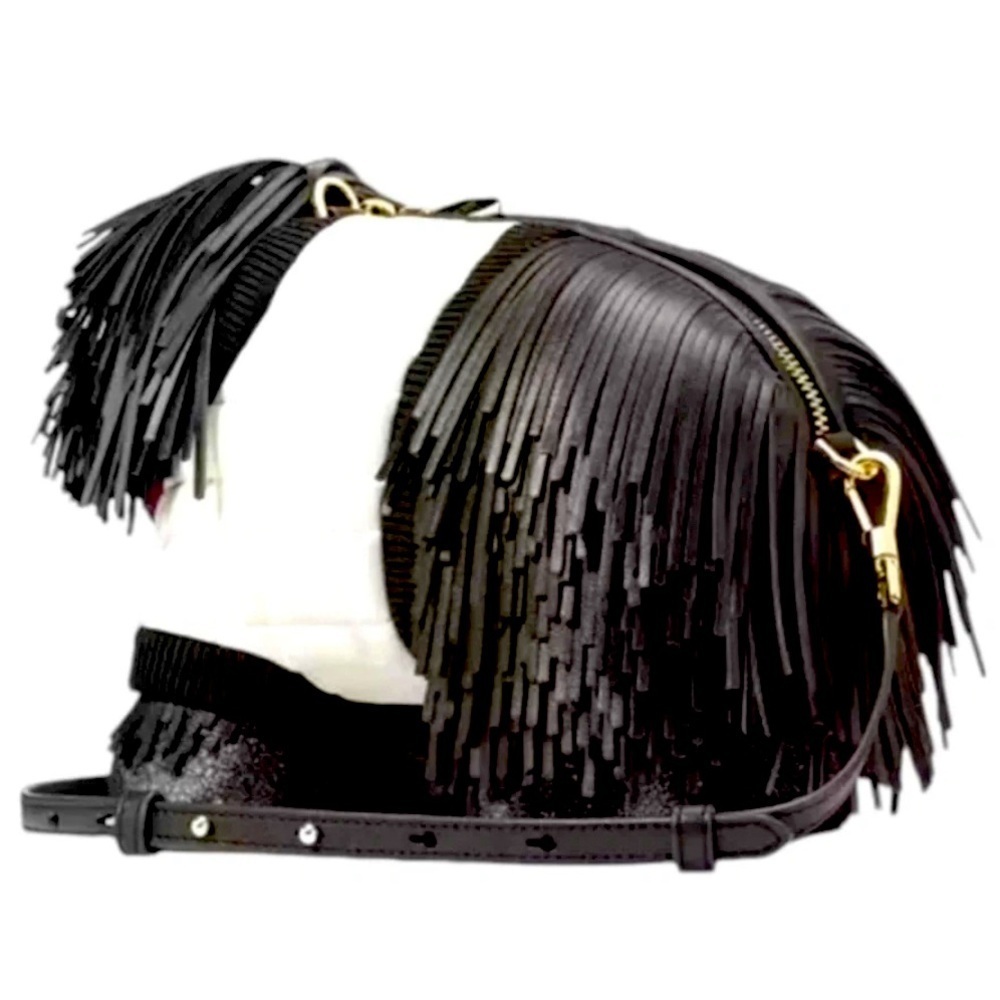 NWT Kate Spade 3D Shaggy Dog Crossbody Purse - Picture 5 of 8